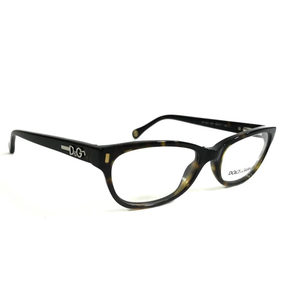 Dolce & Gabbana Eyeglasses Frames DD1205 502 Tortoise Cat Eye Full Rim 50-17-135